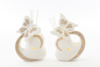Immagine di PROFUMATORE FARFALLA CUORE CON LED 10x5,5xh.14