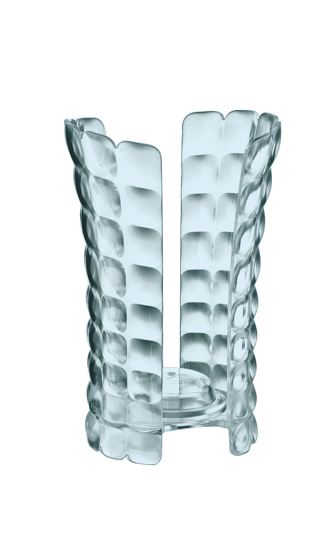 Immagine di PORTA BICCHIERI LINEA TIFFANY COLORE AZZURRO MARE