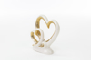 Picture of CUORI IN PORCELLANA ORO H.14.5 LINEA INSEPARABILI