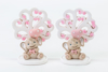 Picture of ELEFANTINO RESINA CONFEZIONE 12 PEZZI COLORE ROSA H 7