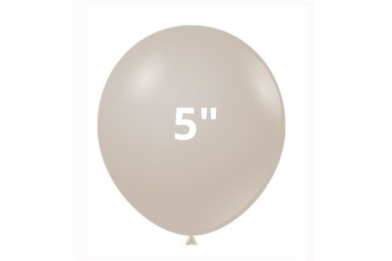 Immagine di BUSTA 50 PZ PALLONCIN 5" MATTE COLORS SABBIA BIANCA