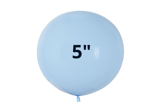 Immagine di BUSTA 50 PZ PALLONCINI 5" MACA COLORS CELESTE