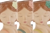 Picture of VASO CERAMICA GIRL 3 ASS 9x8xh.12 CM C/SHOPPER 13892