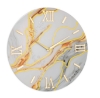 Immagine di OROLOGIO EFFETTO MARMO 40 CM GRIGIO SCURO OR040 GIARDINI DI MARZO