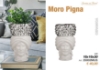 Immagine di MORO UOMO 30 CM BIANCA CON PIGNA SILVER 25002MUS GIARDINI DI MARZO