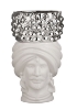 Immagine di MORO UOMO 30 CM BIANCA CON PIGNA SILVER 25002MUS GIARDINI DI MARZO