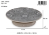 Picture of CENTRO TAVOLA IN CERAMICA COLORE CREMA