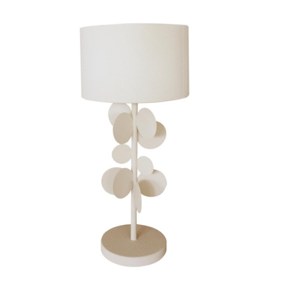 Immagine di LAMPADA METALLO PANNA 30xh.70cm 11008