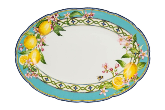 Immagine di VASSOIO PORCE. LIMONI 34,5X24CM C/ASTUCCIO