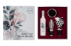 Immagine di SET 4 PZ ACCESSORI VINO SORSI D'AMORE C/ASTUCCIO