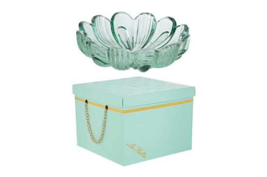 Immagine di FIORE COPPETTA  MENTA 14x14xh.4CM C/BOX-ROSE 189206