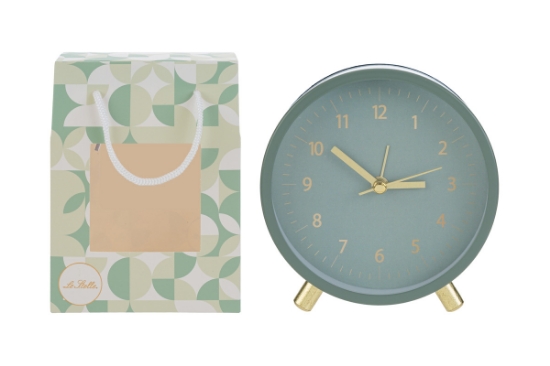 Immagine di OROLOGIO V SVEGLIA C/LUC 11x5,5x12CM C/SHOPPER 156639