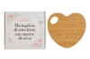 Immagine di TAGLIERE CUORE LEGNO 34x32,5x1CM C/COLOR BOX