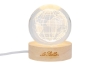 Immagine di LAMPADA GLOBO VETRO MONDO USB d.6CM C/ASTUCCIO