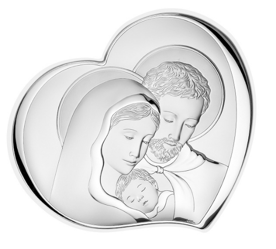 Immagine di SACRA FAMIGLIA ARGENTO 81252/5L
