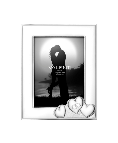 Immagine di Cornice Cuori Fedi 13x18 52126/5L
