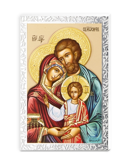 Immagine di PANNELLO 11,5x17,5 ICONA SACRA FAMIGLIA 81585/4LV