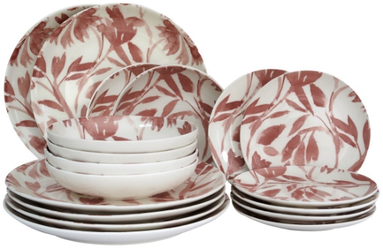 Immagine di SET TAVOLA 18PZ FRONDA 52310 DIMO