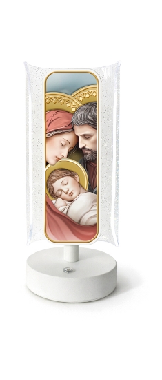 Immagine di LAMPADA COMPAGNIA D10 H23 SACRA FAMIGLIA COLORATA LS915