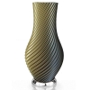 Immagine di VASO BICOLORE NERO/ORO BASE ARGENTO 23001 3NO ARG